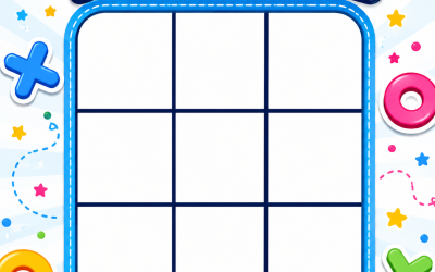 How the Tic Tac Toe Board Game Builds Logical Thinking and Sharpens Focus in Kids